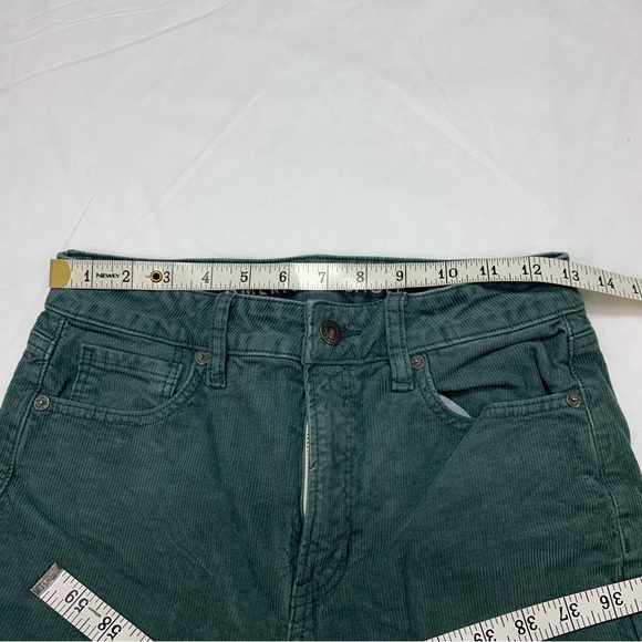 American Eagle Women's Mom Staight Jeans Stretch Corduroy pants size US2 - Picture 10 of 12